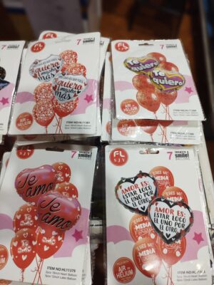 BOUQUETS DE GLOBOS AMOR