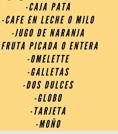 DESAYUNO SORPRESA TRADICIONAL - Imagen 2