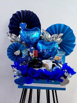 ANCHETA CON LICOR PERSONALIZADA